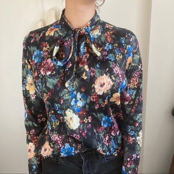 Vintage floral blouse - Picture 7 of 7